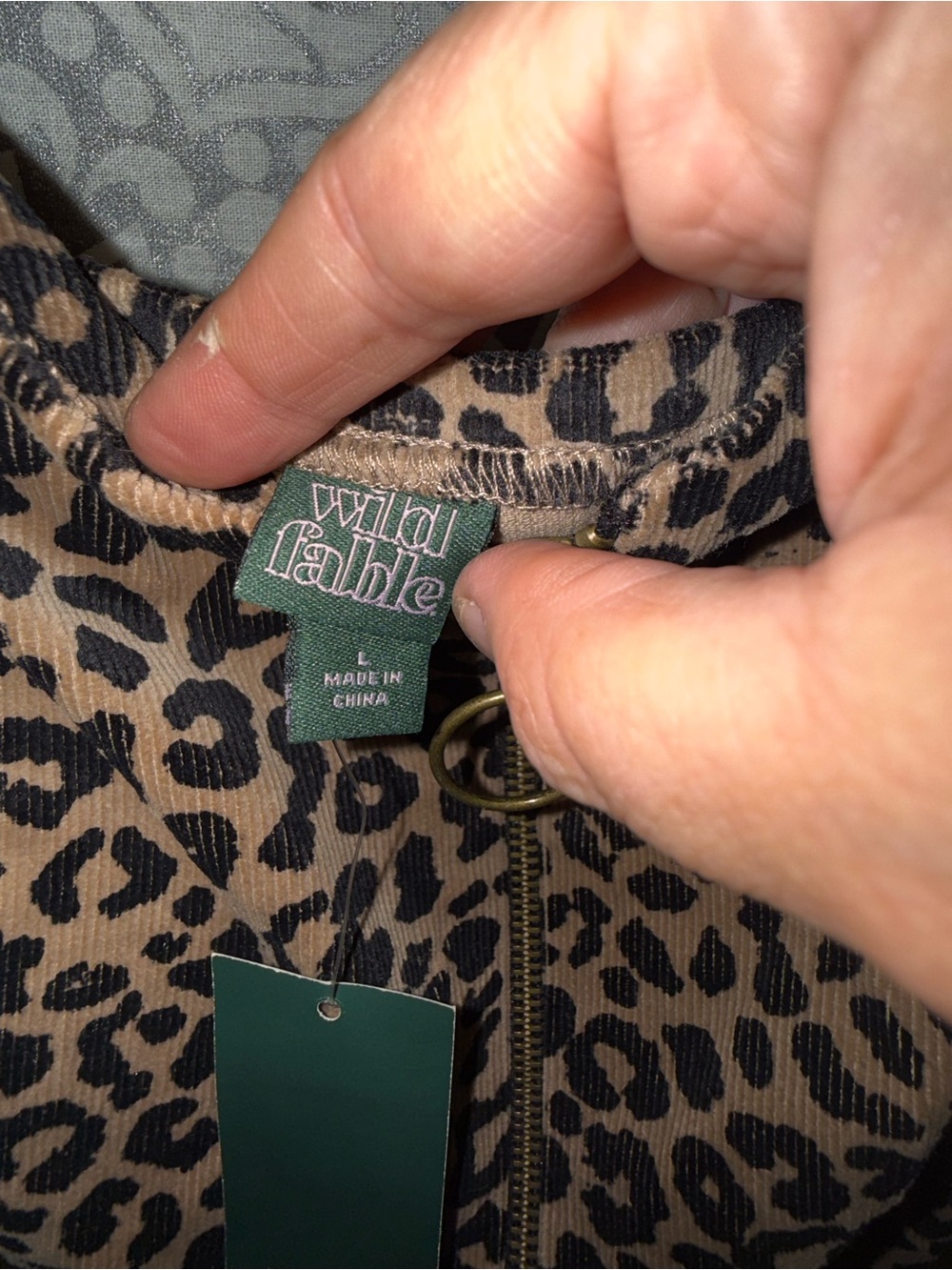 Leopard Print Cami dress - Brown - Picture 4 of 4